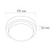Настенно-потолочный светильник  LCL04-18W-R11-6K-SOA Wolta