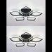 Потолочная люстра Real LED LAMPS 81200 BLACK Natali Kovaltseva