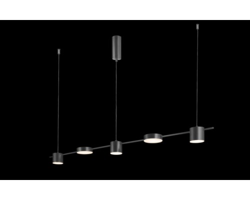 Подвесной светильник Tristan TRISTAN SP5 L1200 BLACK Crystal Lux