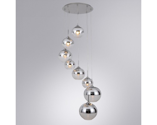 Подвесной светильник Wave A7760SP-8CC Arte Lamp