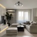 Потолочная люстра Ragno 90035/10  LED черный Eurosvet