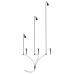 Грунтовый светильник Muliphein A1084PA-3BK Arte Lamp