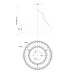 Подвесной светильник Galaxy 91GH-30864 Garda Decor