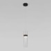 Подвесной светильник Lumen 50244/1 LED черный/прозрачный Eurosvet