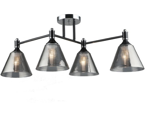 Потолочная люстра Anneta WD3619/4C-BK-CR-SMK Wedo Light