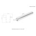 Шинопровод Space CLT 0.123 02 L3000 WH Crystal Lux
