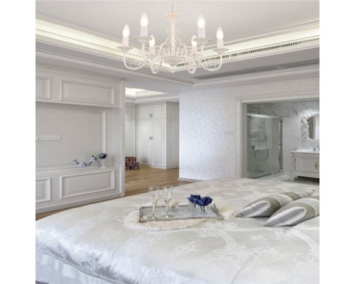 Подвесная люстра AM342620 342620/6 WT+SL Arte Milano