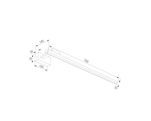 Подсветка для картин Acento 40155/LED Elektrostandard
