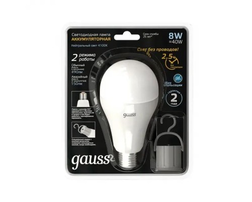 Кемпинговый фонарь  102402208 Gauss