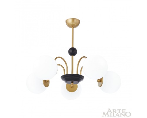 Потолочная люстра Napoli 312066/D700/5 BS/BK Arte Milano