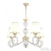 Подвесная люстра Florentia-2387 302387/5 Wh/Gd Arte Milano