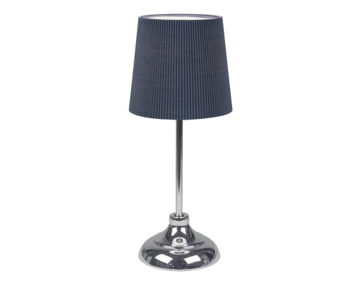 Интерьерная настольная лампа  UML-B309 E14 CHROME/DARK BLUE Uniel