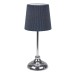 Интерьерная настольная лампа  UML-B309 E14 CHROME/DARK BLUE Uniel