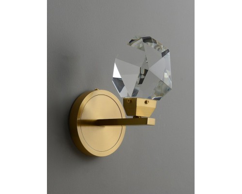 Бра Crystal rock II 9701W/1 brass DeLight Collection