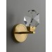 Бра Crystal rock II 9701W/1 brass DeLight Collection