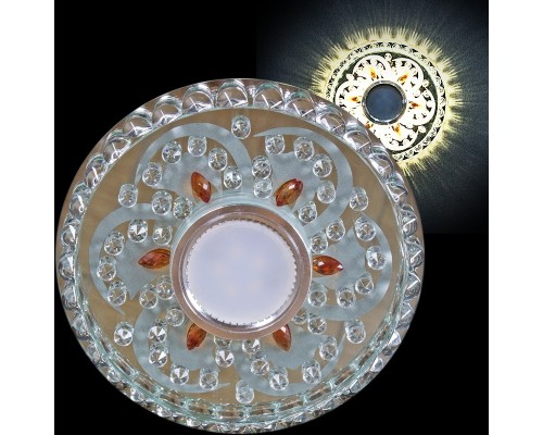Точечный светильник  62097-9.0-001PL MR16+LED5W CL+TEA Reluce