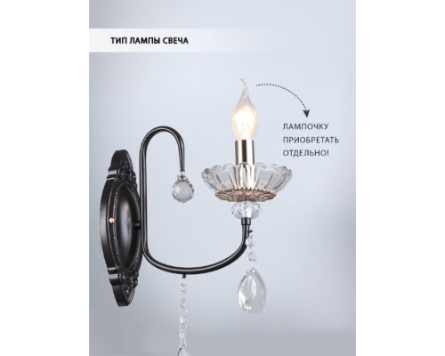 Бра Dzhana WD3630/1W-CF-FGD-CL Wedo Light