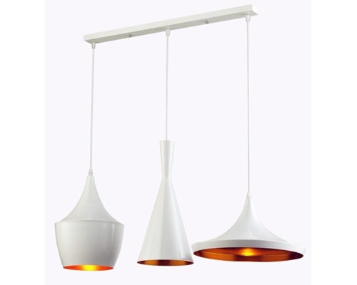 Подвесной светильник Foggi LDP 7712-3 PR WT Lumina Deco