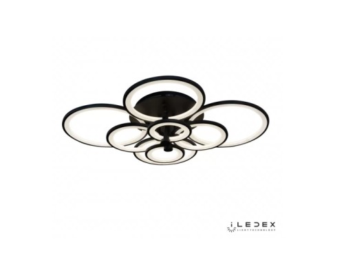 Потолочная люстра Ring A001/8 BK iLedex