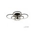 Потолочная люстра Ring A001/8 BK iLedex