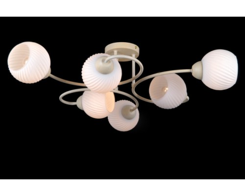 Потолочная люстра Скандинавская классика 81400/6C BEIGE GOLD Natali Kovaltseva