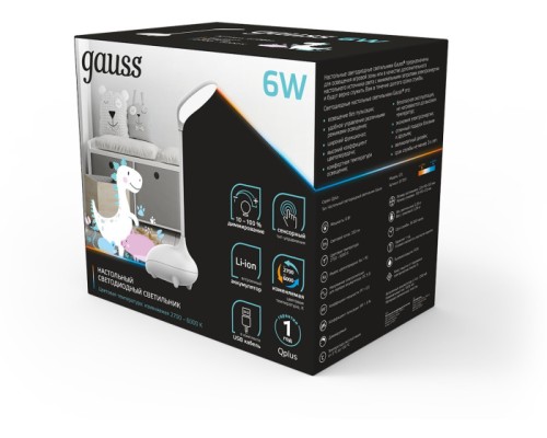 Интерьерная настольная лампа Qplus GT7011 Gauss