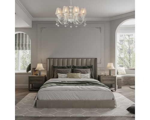 Подвесная люстра AM347620 347620/8 WT+SL Arte Milano