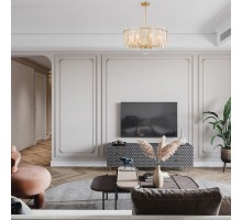 Подвесная люстра Sorrento-3309 373309/8/350/570 GD Arte Milano