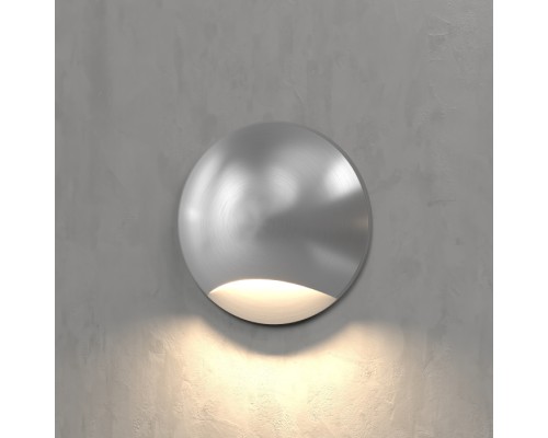 Встраиваемый светильник уличный Step 3 MRL LED 1104 алюминий Elektrostandard