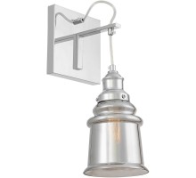 Бра Moletti LDW 6844-1 CHR+GY Lumina Deco