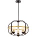 Подвесная люстра  LDP 1141-5 BK+MD Lumina Deco