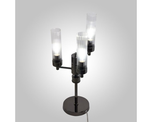 Интерьерная настольная лампа  INDIGO TL3 PEARL BLACK AM Group