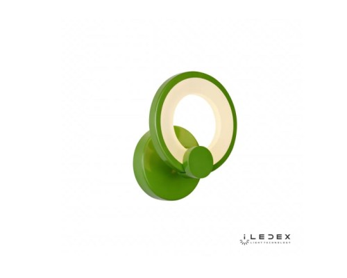 Настенный светильник Ring A001/1 Green iLedex