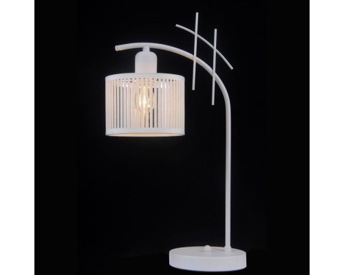 Интерьерная настольная лампа Amsterdam AMSTERDAM 81053-1T SATIN WHITE Natali Kovaltseva