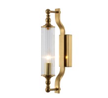 Бра Tomas TOMAS AP1 BRASS Crystal Lux
