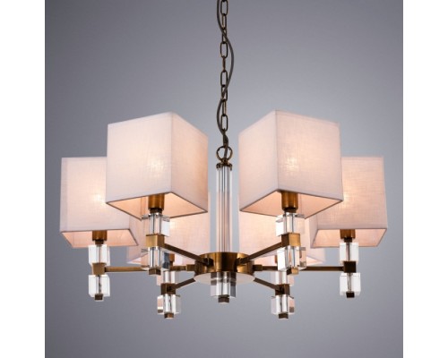 Подвесная люстра North A5896LM-6PB Arte Lamp