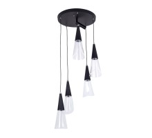 Подвесной светильник LED4U L7106-6 BK LED4U