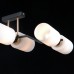 Потолочная люстра  IL0809-6ASQ-25 BK AB NAPLES ILLUMICO