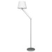 Торшер  UML-T500 E27 SILVER/WHITE Uniel