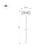 Грунтовый светильник DANDEL 050680 Arlight