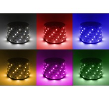 Светодиодная лента  LS5050-14,4-60-12-RGB+W(6500)-IP20-1 year-5m ЭРА