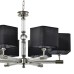 Подвесная люстра Bolyasko LH1056/6P-NK-BK Lumien Hall