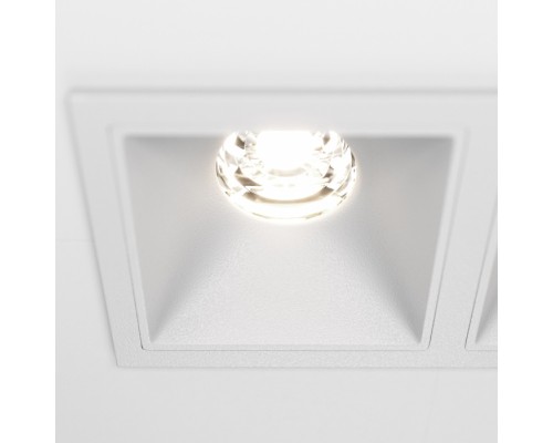 Точечный светильник Alfa LED DL043-02-10W4K-SQ-W Maytoni