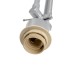 Торшер  UML-T500 E27 SILVER/WHITE Uniel