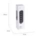 Трековый светильник  13002-9.3-001UR magnetic LED6W BK CCT+SMART Reluce