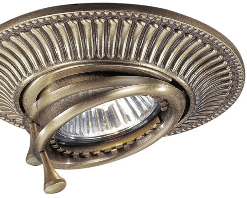 Точечный светильник 1081 SP.1082 BRONZO Reccagni Angelo