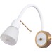 Бра Lettura A7009AP-1WH Arte Lamp