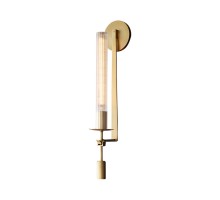 Бра Wall lamp MT8615-1W antique brass DeLight Collection