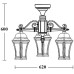 Потолочный светильник уличный ASTORIA 1 L 91370LA/3 Gb Oasis Light