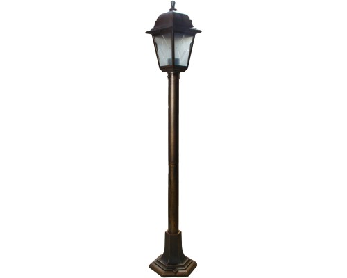 Наземный фонарь  UUL-A01T 60W/E27 IP44 BRONZE Uniel